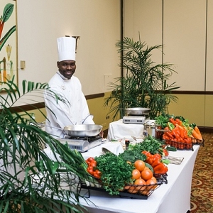 Discovery Dining chef at Sandals