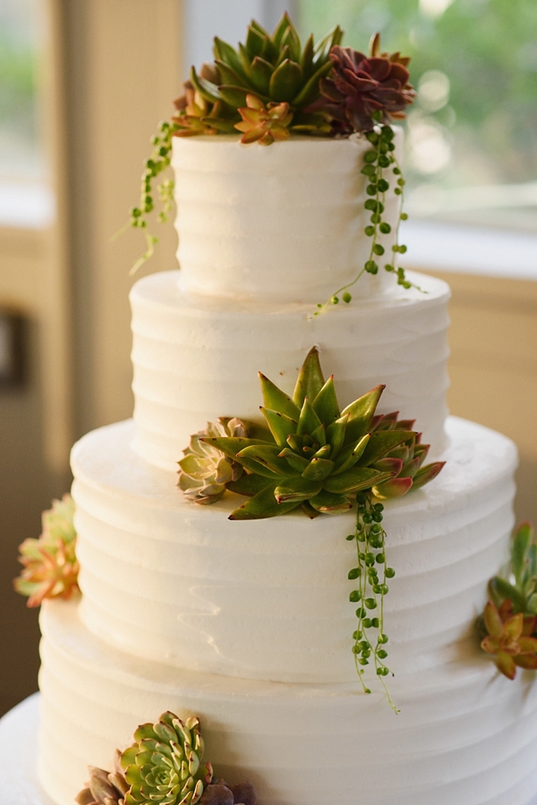 Succulent Wedding Cake