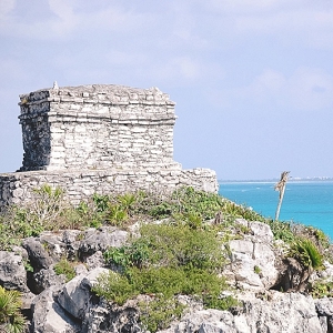 Tulum Ruins in Mexico for Honeymoon