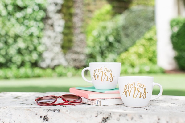 Mugs for two brides