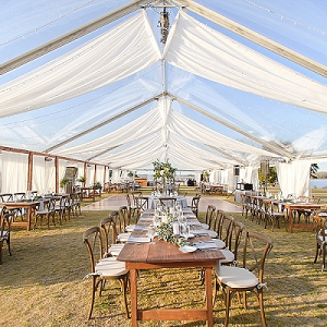 Clear Tent Reception