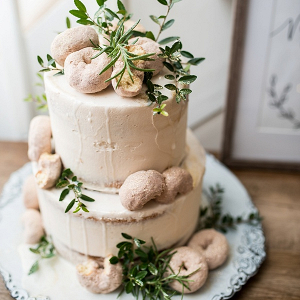 Cinnamon Sugar Donut Wedding Cake