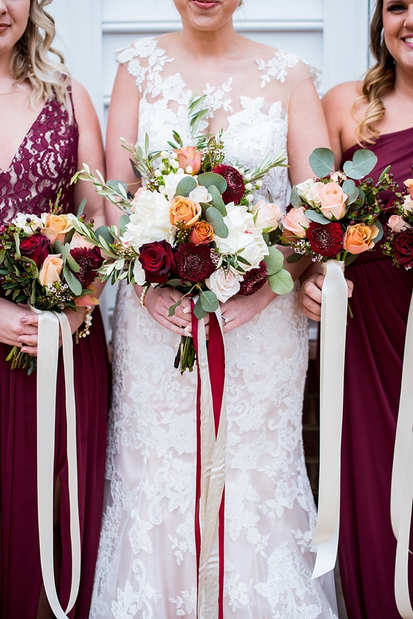 Burgundy Red Bouquets