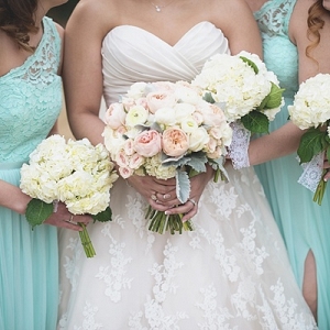 Mint bridesmaid dresses