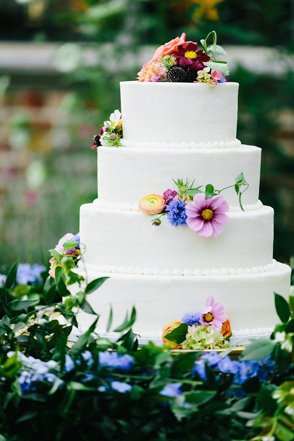 Garden Wedding Cake