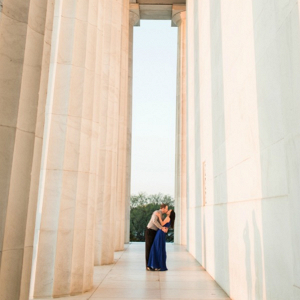 DC Lincoln Memorial Engagement Photo Session