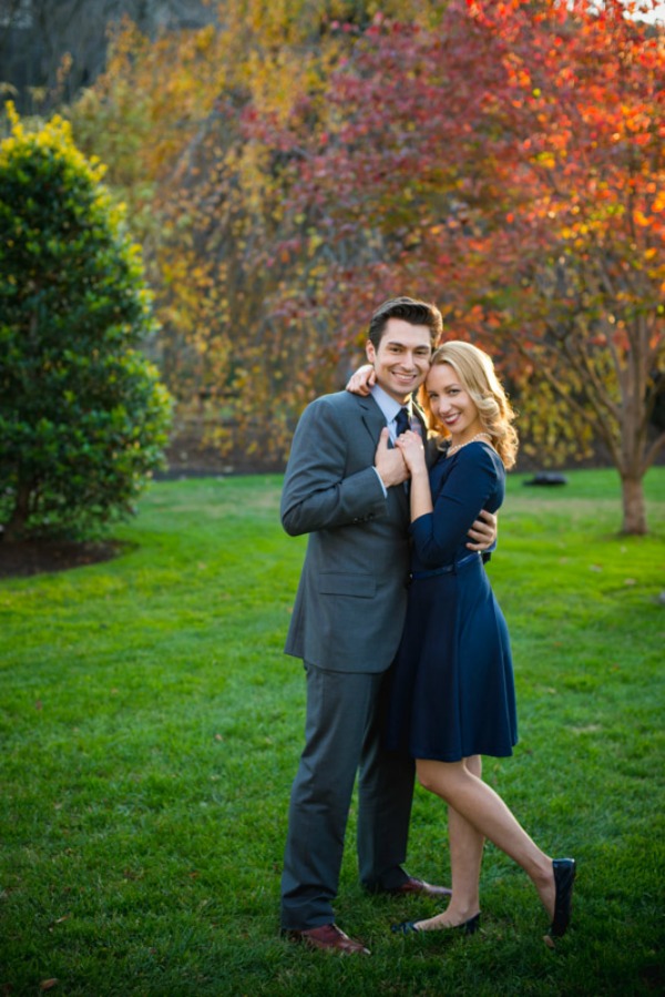 Georgetown Love Engagement Shoot with Stunning Fall Colors